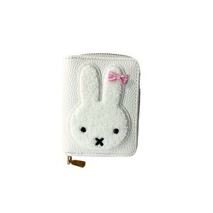 Miffy-Inspired Bunny Zip Wallet | Compact Card Holder